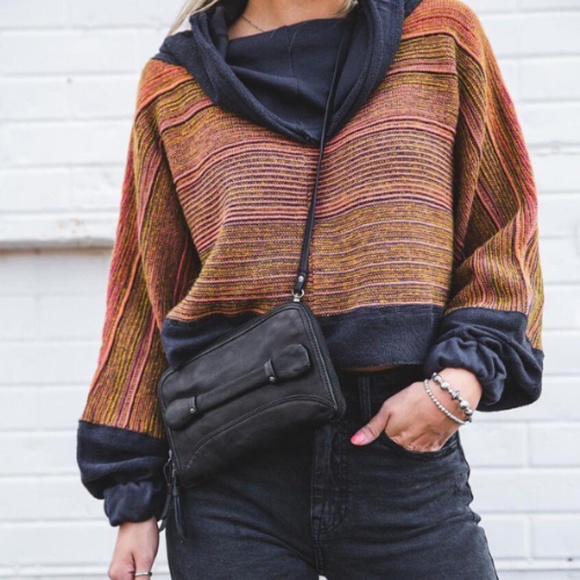 Free People Sweaters - NWT- Free People Catch a Smile Cowl Sweater Large